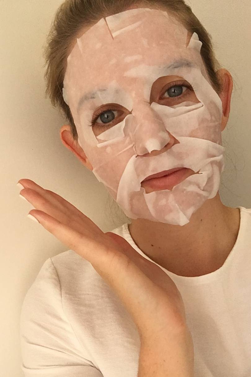 mặt nạ làm nâu da MasqueBAR Bio Cellulose Tanning Sheet Mask
