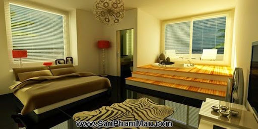 THiết kế nội thất phòng ngủ 4 Các mẫu thiết kế nội thất phòng ngủ-3