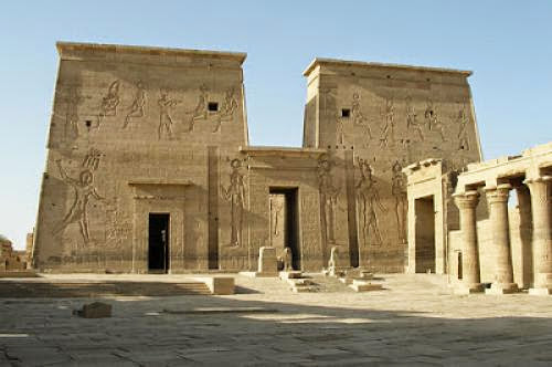 The Great Temple Of Isis At Philae