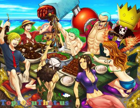 Top 10 sự thật thú vị về băng Mũ rơm - One Piece Nhung-mon-an-khong-thich-cua-bang-mu-rom