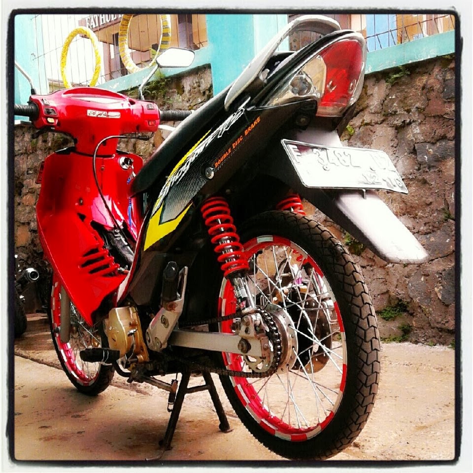 gambar modifikasi suzuki shogun 125