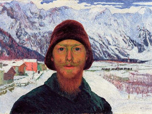 Giovanni Giacometti - Self portrait