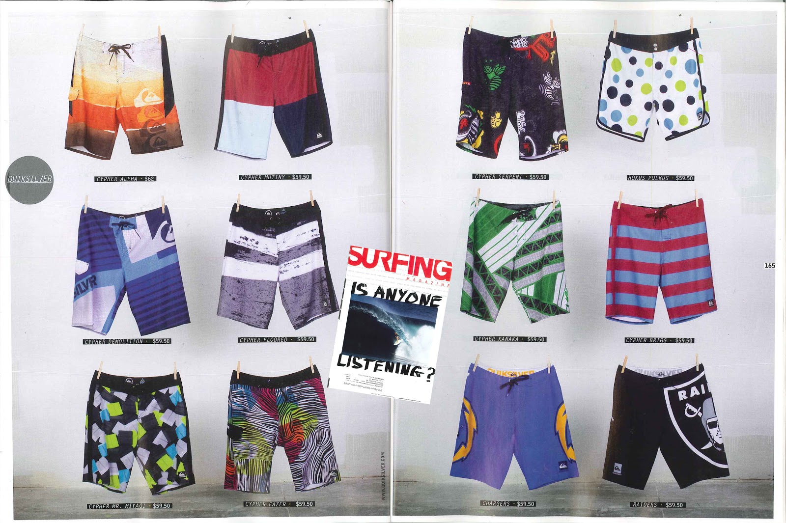 Quiksilver PR: Clay Marzo and Quik Boardies in Surfing Magazine