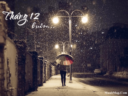 Chùm thơ tình yêu tháng 12, thơ tháng chạp hay nhất Thơ tháng 12 với tâm trạng buồn
