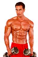 Sexy in Red - Hot Shirtless Hunks and Bodybuilders