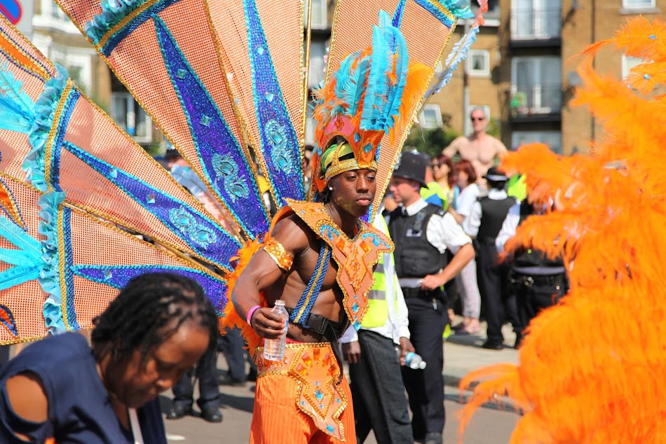 London. Notting Hill Carnival 2013. Люди и лица.