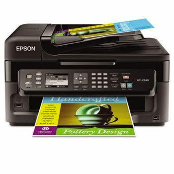  WorkForce 2540 Wireless Multifunction Inkjet Printer, Copy/Fax/Print/Scan
