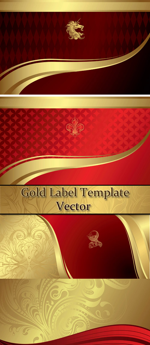 Stock: Food and Drink Gold Label Template 8 Stock: Food and Drink Gold Label Template 8