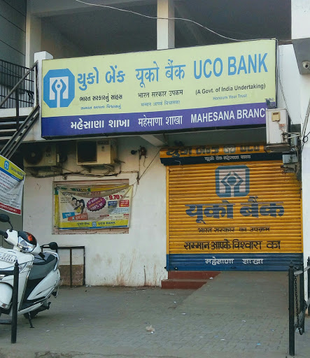 UCO Bank Mehsana Branch, Kanji Bhavan, Near Modher Char Rasta, Gujarat State Highway 41, Mehsana, Gujarat 384002, India, Public_Sector_Bank, state GJ