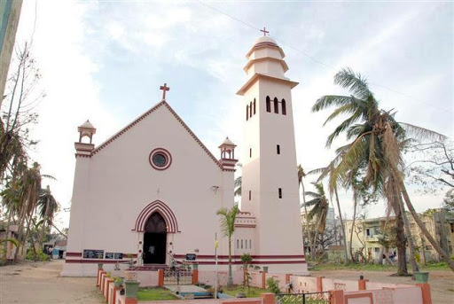 Arcot Lutheran Church, E Coast Road, Gowtham Nagar, Manjakuppam, Cuddalore, Tamil Nadu 607001, India, Place_of_Worship, state TN