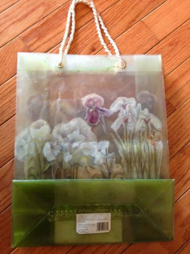  Cheri Blum Natural Elegance Orchid Artwork Gift Bag (Plastic)