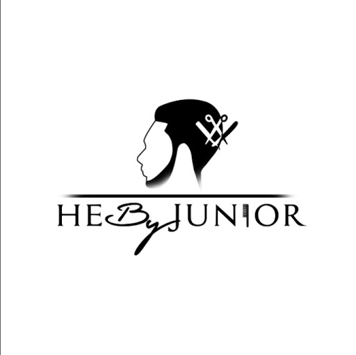He by Junior logo