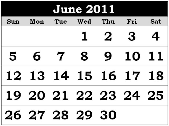 june 2011 calendar. june 2011 calendar images.