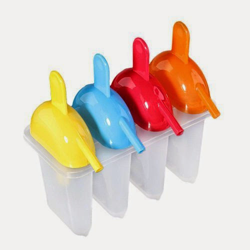  Set Frozen 4 Ice Pop Popsicle Lolly Maker Mould Mold Kitchen DIY