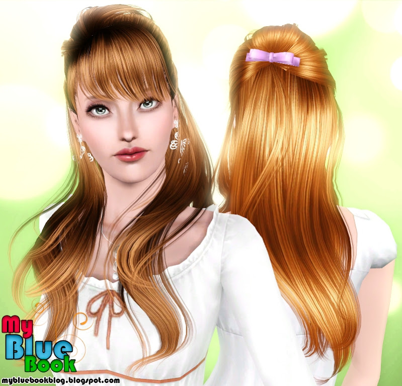 The Sims 3: женские прически.  - Страница 8 2