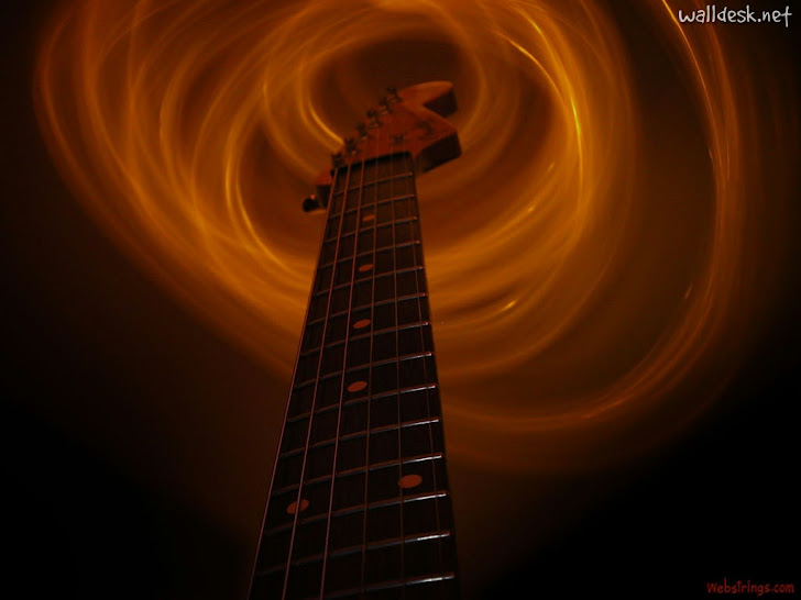 Fotos musicales Guitar-lights-neck-circle