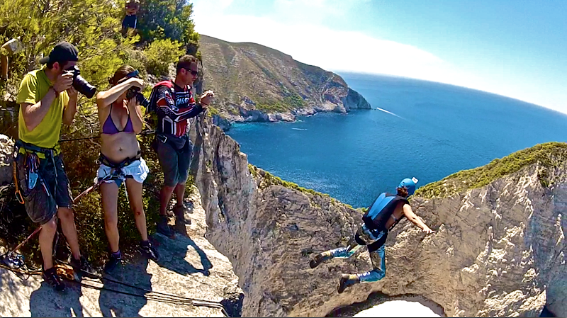 Disco Movie 3 Greece Girl Basejump