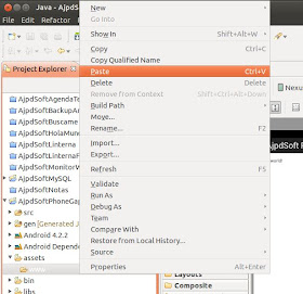 Preparar proyecto Android en Eclipse con Framework PhoneGap