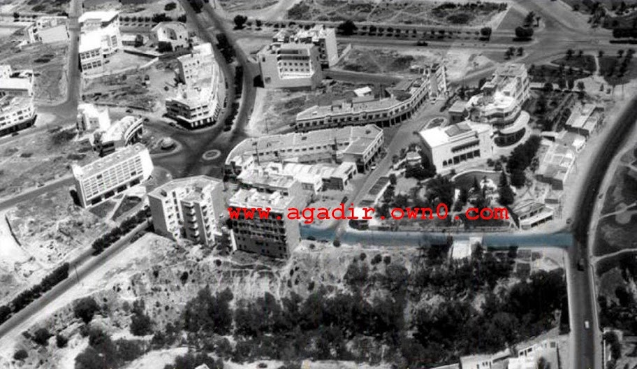 وسط المدينة قبل الزلزال 1960 باكادير Xhgf