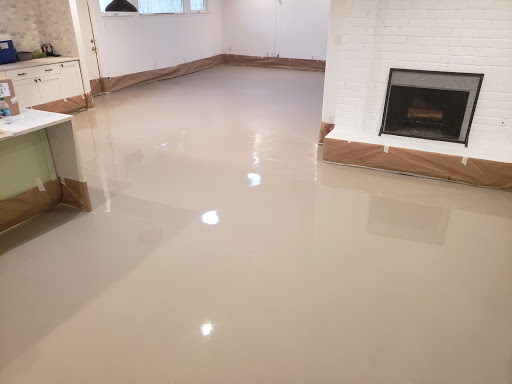 Austin Decorative Concrete Solutions Stained Epoxy Polished
