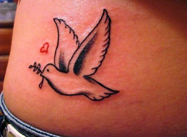 small dove tattoos