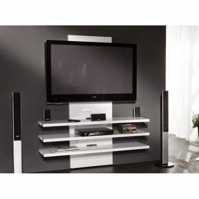 Dix meubles Tv suspendus au mur -> Tele Suspendu Au Mur Sans Percer Dix meubles Tv suspendus au mur -> Tele Suspendu Au Mur Sans Percer