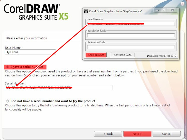 Coreldraw x5 serial key