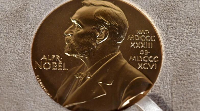 تصویری از یک مدال نوبل 