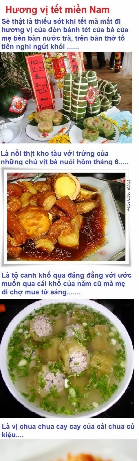 Hương vị tết miền Nam.