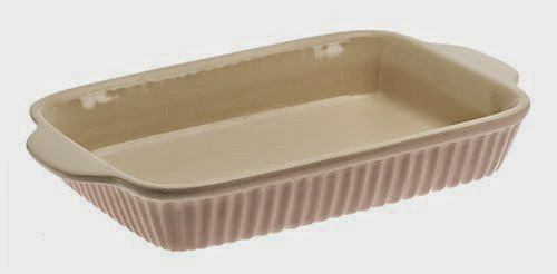  Typhoon Vintage Pink Rect Baking Dish Medium