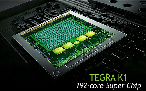 Kết quả benchmark SoC Tegra K1 bản 32-bit cho thấy sức mạnh đồ họa vượt trội so với các đối thủ NVIDIA-Tegra-K1-282.