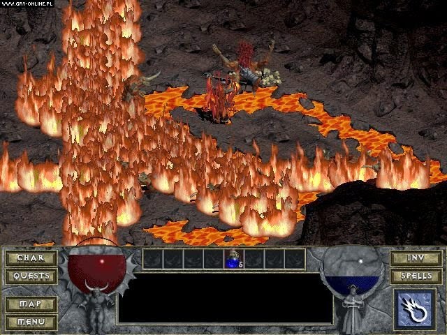 Hình ảnh trong game Diablo (screenshot)