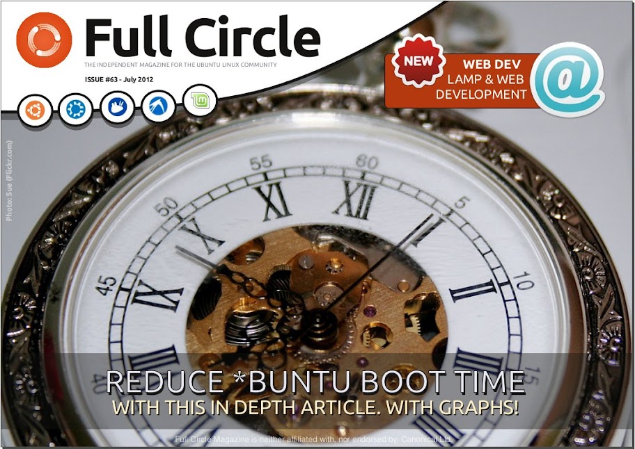 Full Circle Magazine Issue 63 is available in aisle four Full Circle Magazine Issue 63 is available in aisle four