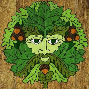 The Green Man logo