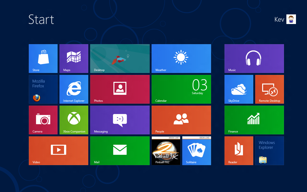 Windows 8 Desktop Icons Wallpaper