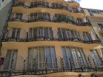 The view of Casa Batillo from the lower courtyard The view of Casa Batillo from the lower courtyard