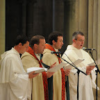 Seligsprechung Petrus-Adrian Toulorge OPraem - Vesper - Kathedrale Coutances - 28. April 2012