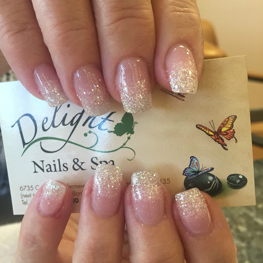 Delight Nails & Spa logo