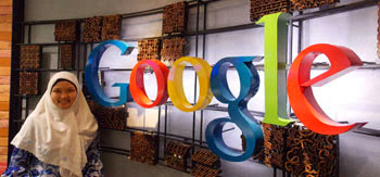 Berkunjung ke kantor google Indonesia