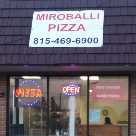 Miroballi Pizza logo