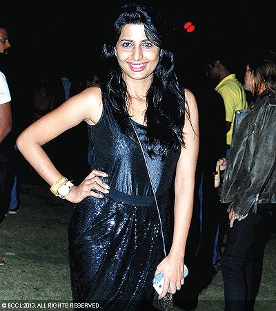 Rajshri Ponnappa during a fashion show at The Lalit Ashok. 