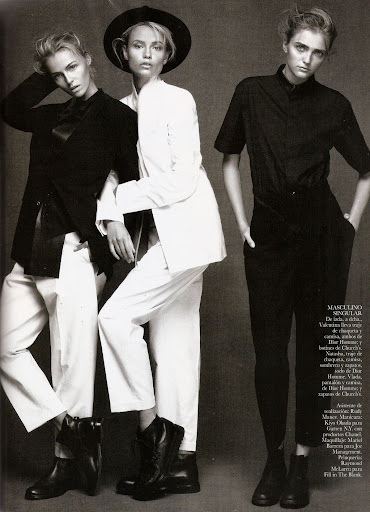 Natasha Poly, Vlada Roslyakova & Valentina Zelyaeva ‘Muñecas rusas’ para Vogue España Noviembre 2011