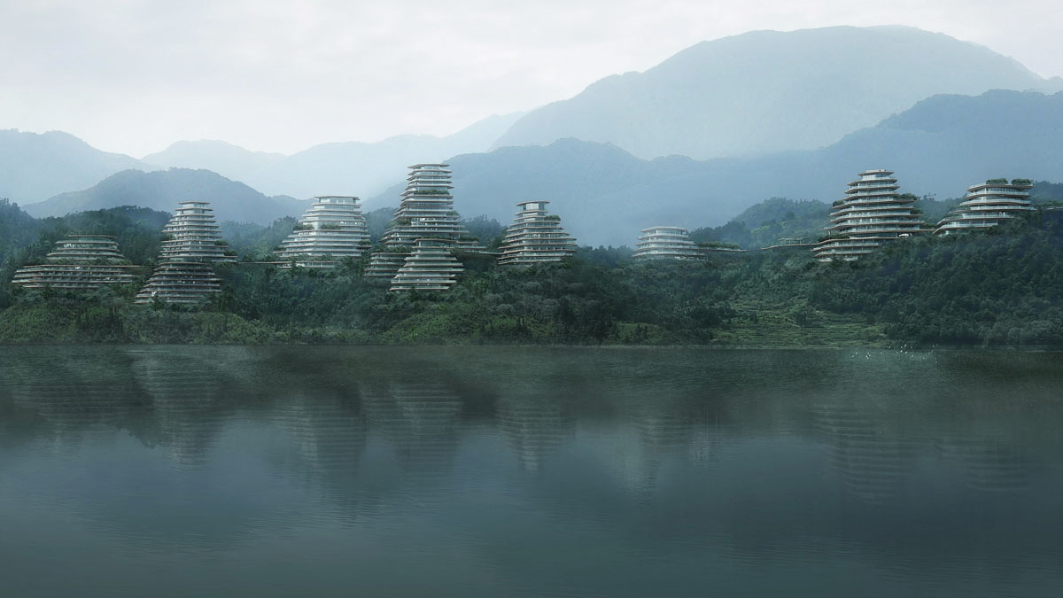 Münster, Germania: Huangshan Mountain Village by Mad