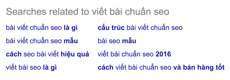 gợi ý các từ khóa liên quan