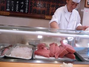 sashimi, Sushi Dai, Tokyo, Japan, Tsukiji Fish Market