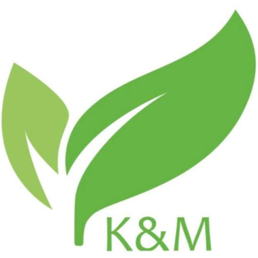 K & M Saffron Tea House logo