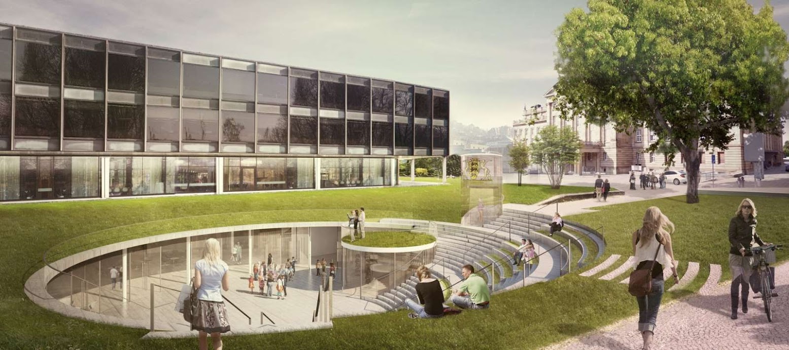 Stoccarda, Germania: [HENNING LARSEN ARCHITECTS WINS CITIZEN AND MEDIA CENTRE COMPETITION]