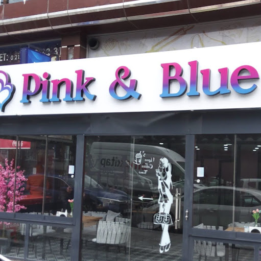 Pink & Blue Cafe logo