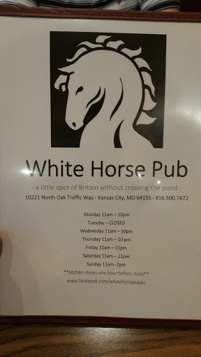 Pub «White Horse Pub», reviews and photos, 10221 N Oak Trafficway, Kansas City, MO 64155, USA