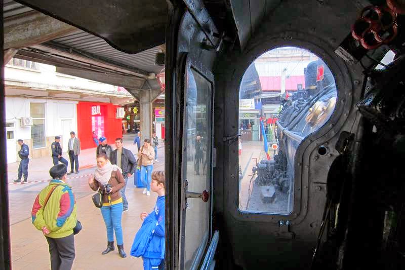 Trenul regal a revenit în Gara de Nord Trenul regal a revenit în Gara de Nord